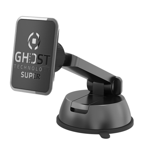 Celly Ghost Super - Supporto carta magnetica per telefono cellulare - nero